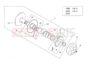 APRILIA Mojito Custom 50 2T (motor.Aprilia) Clutch II