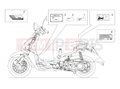 APRILIA Mojito Custom 50 2T (motor.Aprilia) Plate set and handbook