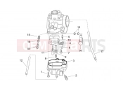 APRILIA Mojito Custom 50 2T (motor.Aprilia) Carburettor II