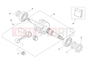 APRILIA Mojito Custom 50 2T (motor.Aprilia) Connecting rod group