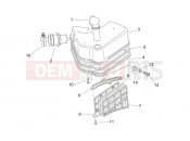 APRILIA Mojito / Habana 50 2T (motor.Aprilia) Air box