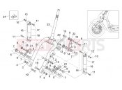 APRILIA Mojito / Habana 50 2T (motor.Aprilia) Front shock absorber
