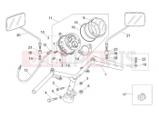 APRILIA Mojito / Habana 50 2T (motor.Aprilia) Handlebar - Dashboard