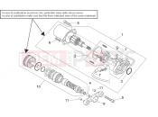 APRILIA Mojito / Habana 50 2T (motor.Aprilia) Starter motor