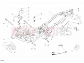 DUCATI 2008 Monster 695 FRAME » FRAME