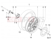 APRILIA SR MAX 125 Front wheel