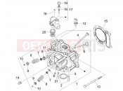 APRILIA SR MAX 125 Head unit - Valve