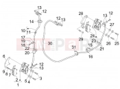 Brakes pipes - Calipers - Aprilia SR MAX 125 2013