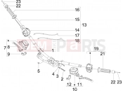 Handlebars - Master cil. - Aprilia SR MAX 125 2013
