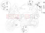 Remote control switches - Battery - Horn - Aprilia SR MAX 125 2013