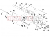 APRILIA SR MAX 125 Swinging arm