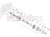 Driven pulley - Aprilia SR MAX 125 2015