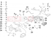Main cable harness - Aprilia SR MAX 125 2015
