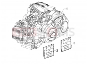 APRILIA SRV 850 motor