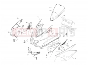 APRILIA SRV 850 Front shield