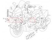 APRILIA SRV 850 kábelezés
