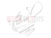 APRILIA SRV 850 Windshield - Glass