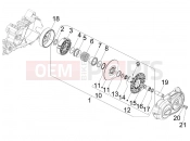 APRILIA SRV 850 Driven pulley