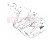APRILIA SRV 850 Driving mirror/s