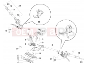 APRILIA SRV 850 Handlebars - Master cil.
