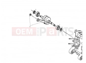 Crankshaft - Derbi Atlantis 50 2T Bullet 2010