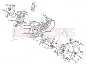Crankcase - Derbi Atlantis 50 2T Bullet 2011