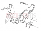 Frame/bodywork - Derbi Atlantis 50 2T Bullet 2011