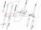 DERBI Atlantis 50 2T Front fork