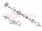 Variator - Derbi Atlantis 50 2T 2003
