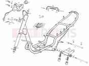 derbi Atlantis 50 2T Bullet Central stand