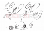 derbi Atlantis 50 2T Two Chic Cdi magneto assy