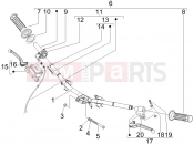 Handlebars - Master cil. - Derbi Boulevard 100 4T 2011