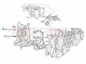 Crank-case - Derbi Boulevard 125-150 4T 2007