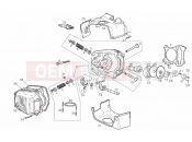 Cylinder head cover - Derbi Boulevard 125-150 4T 2007
