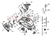 DERBI ETX 150 Fuel tank