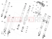DERBI GPR 50 2T Front Fork MinXing