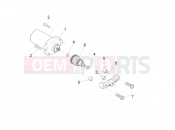 DERBI GPR 50 2T Starter motor