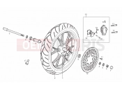 DERBI GPR 50 Racing Front wheel