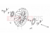 DERBI GPR 50 Racing Rear wheel