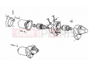derbi GPR 50 Racing Starter assembly