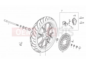 DERBI GPR 50 Replica Front wheel