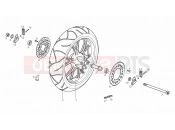 derbi GPR 50 Replica Pesek Rear wheel