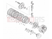 derbi Mulhacen 650 (659) Clutch