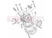 derbi Mulhacen 650 (659) Cylinder head