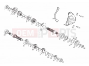 derbi Mulhacen 650 (659) Gear box
