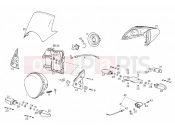 derbi Mulhacen 650 (659) Number-plate light