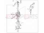 derbi QUAD DFW 50 Carburettor