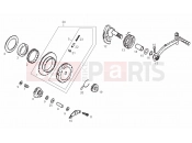 derbi QUAD DFW 50 Starter assembly
