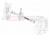derbi Rambla 125-250 Drive shaft