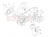 derbi Sonar 125 Crankcase cover - Crankcase cooling